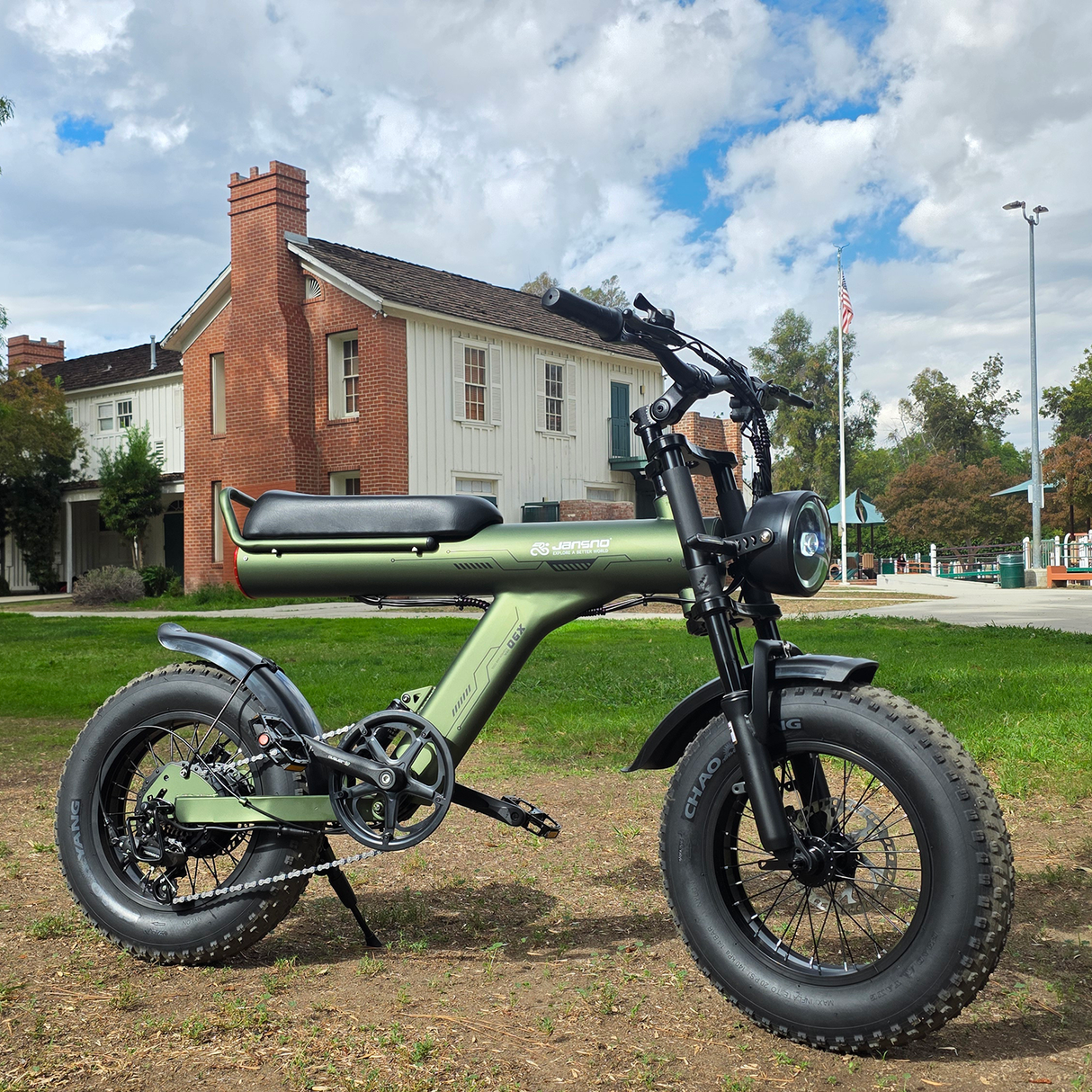 JANSNO X90 16" Vélo électrique tout-terrain 750W Moteur 48V 14Ah Batterie