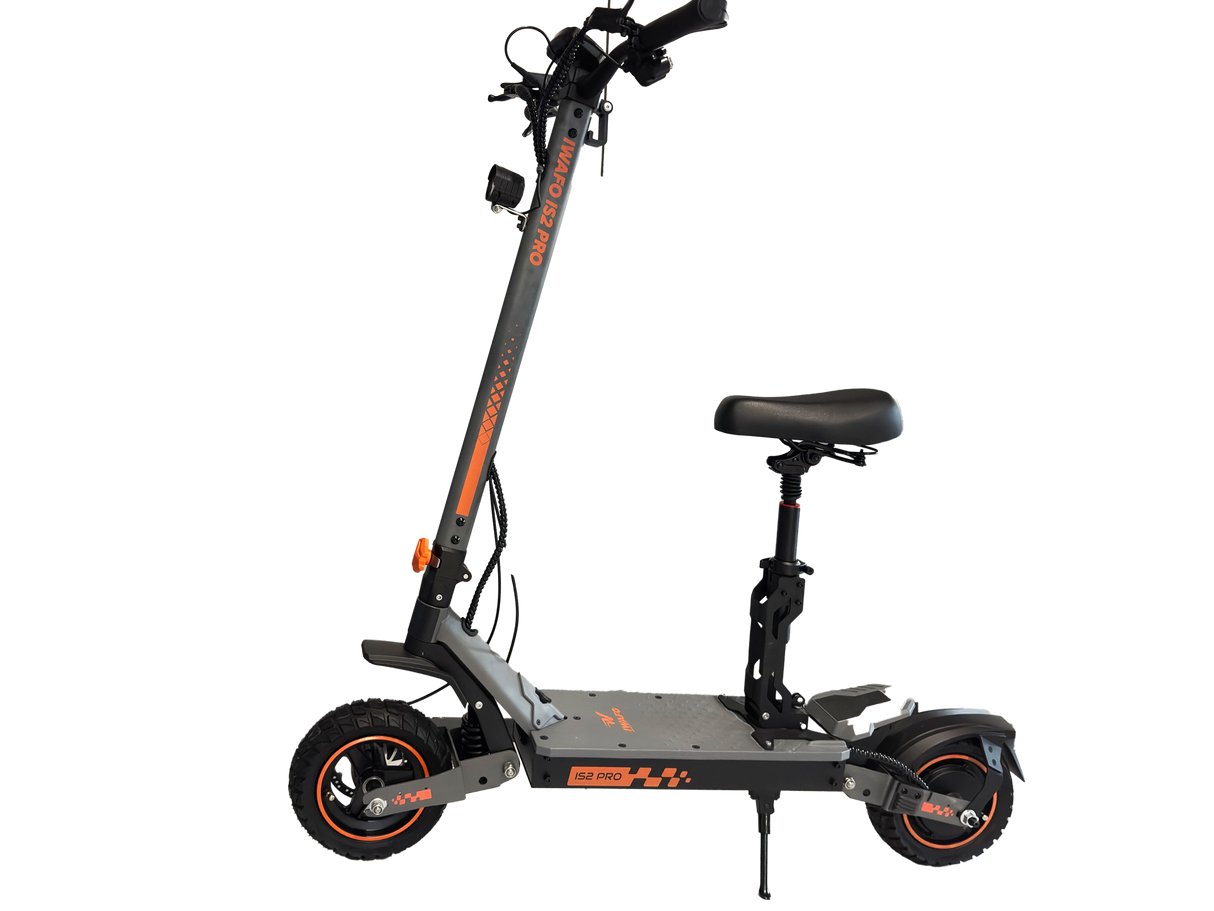 IWAFO IS2Pro 10" Trottinette électrique tout-terrain 2*1000W Dual Motors 52V 20Ah Batterie