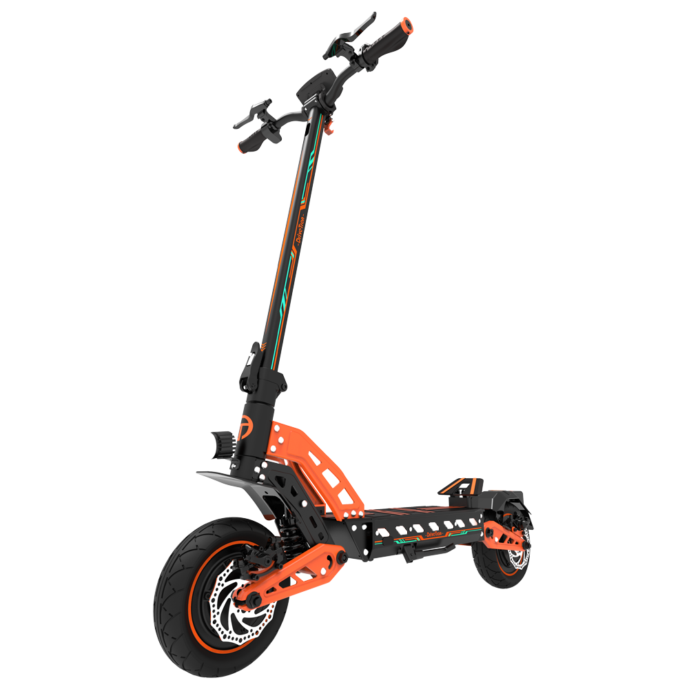 DRIVETRON DT10 10" Trottinette Électrique Tout-Terrain Moteur Double 1000W*2 48V 20.8Ah Batterie