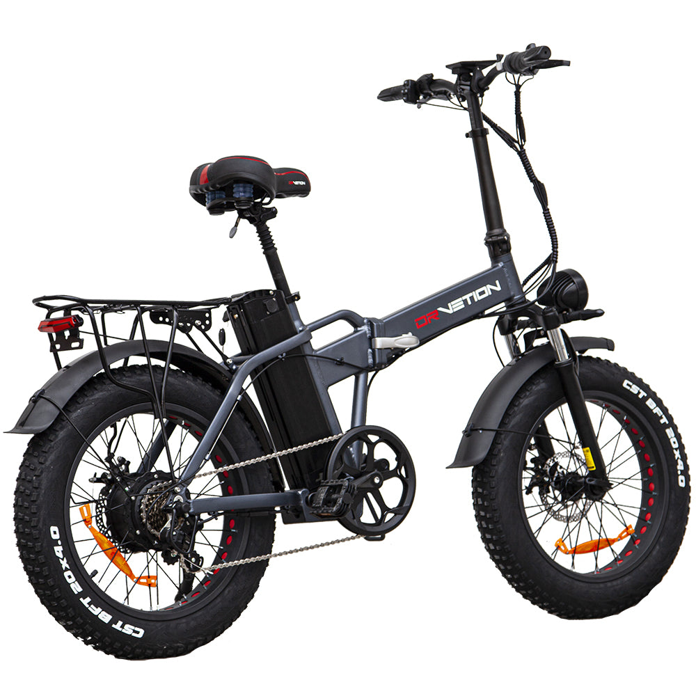 DRVETION AT20 20" Vélo électrique pliant 750W Moteur 48V 10Ah/15Ah/20Ah Batterie