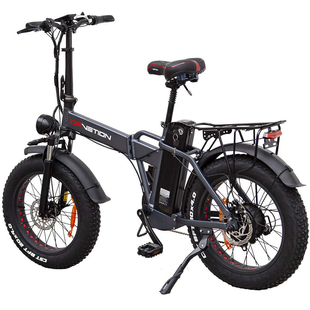 DRVETION AT20 20" Vélo électrique pliant 750W Moteur 48V 10Ah/15Ah/20Ah Batterie
