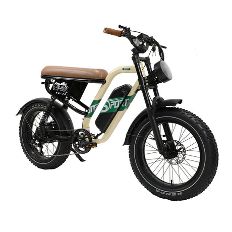 ONESPORT W66 20" Vélo rétro électrique 500W Moteur 48V 13,5Ah Batterie