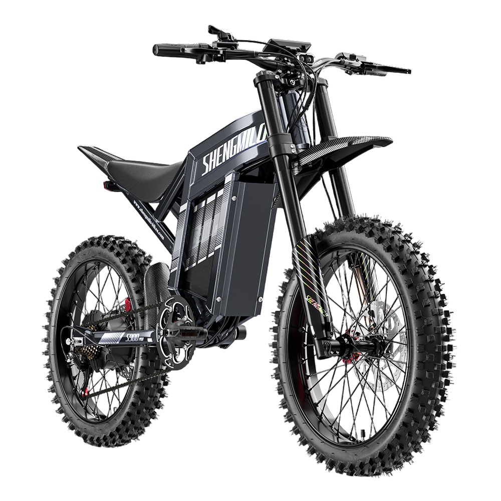 SHENGMILO S900 PRO Vélo électrique tout-terrain 20" avec moteur 3000W 60V 35Ah batterie