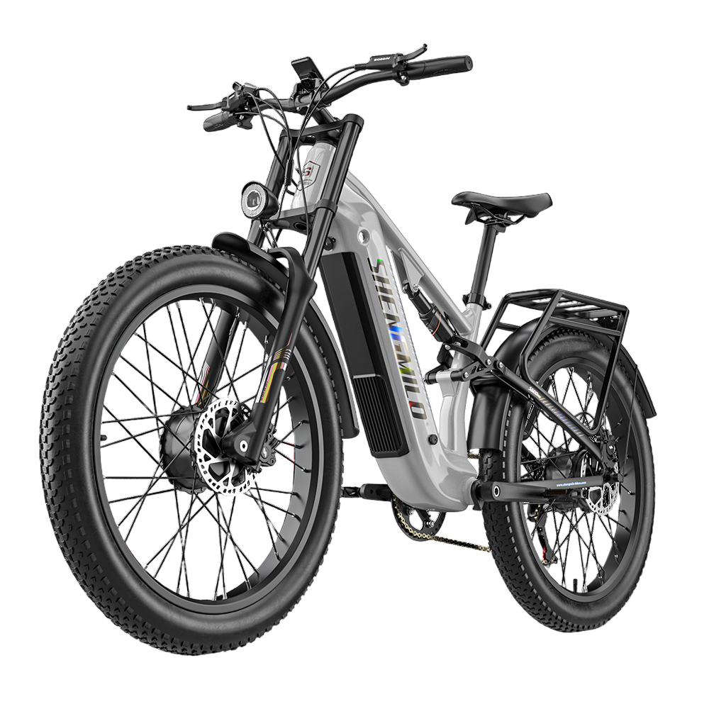 SHENGMILO S600 PRO 26" VTT électrique 2*1000W Double Moteur 48V 25Ah Batterie
