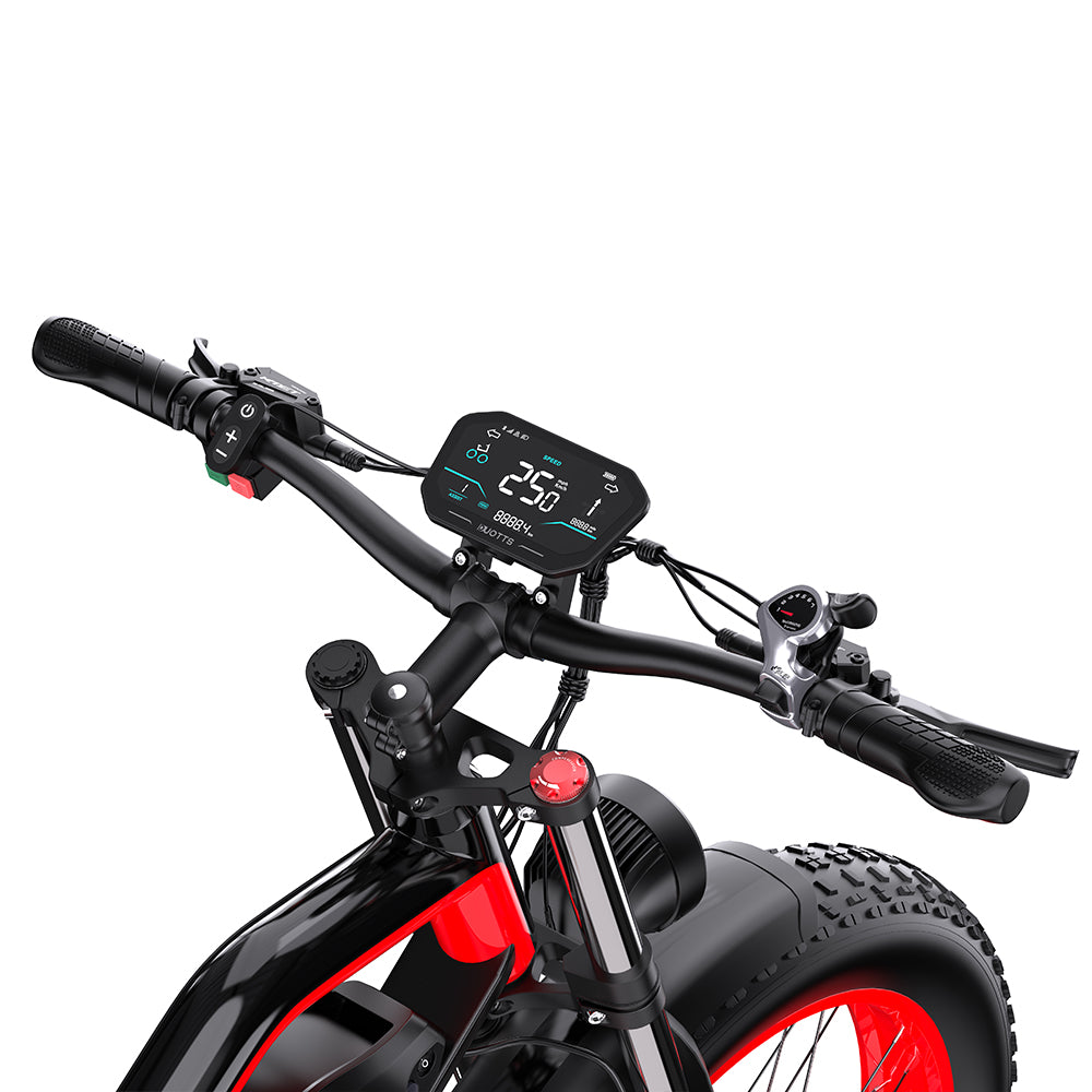 DUOTTS N26 26" Vélo de montagne électrique à gros pneus 750W Double Moteur 48V 20Ah Batterie