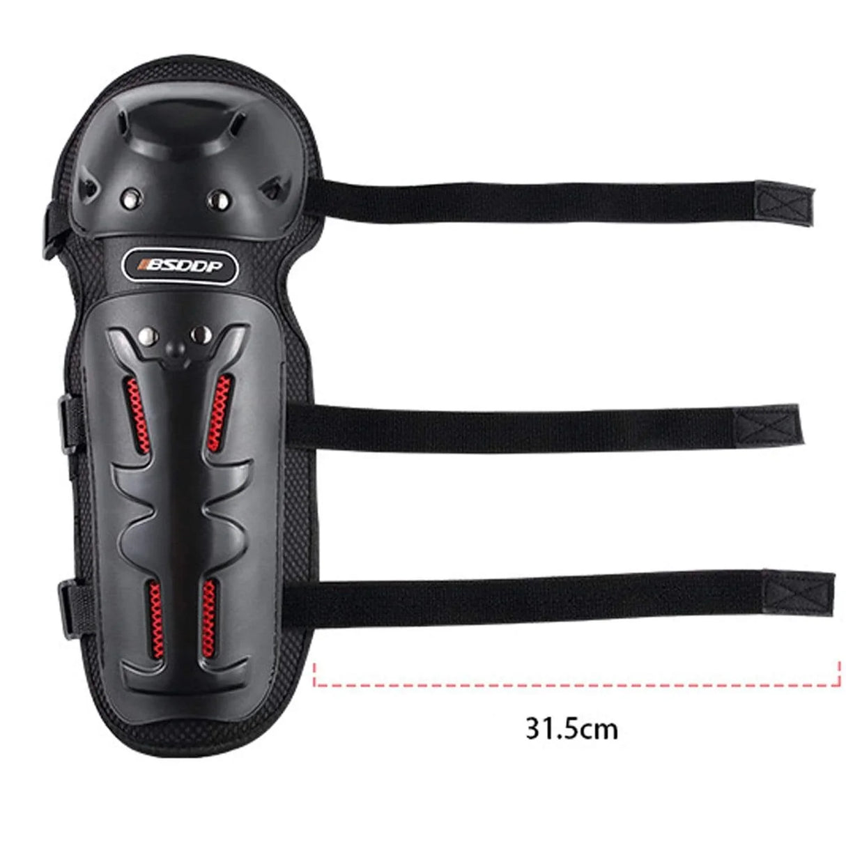 YUME Lot de 4 coudières et genouillères pour moto