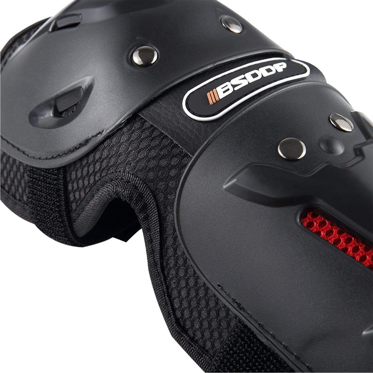 YUME Lot de 4 coudières et genouillères pour moto