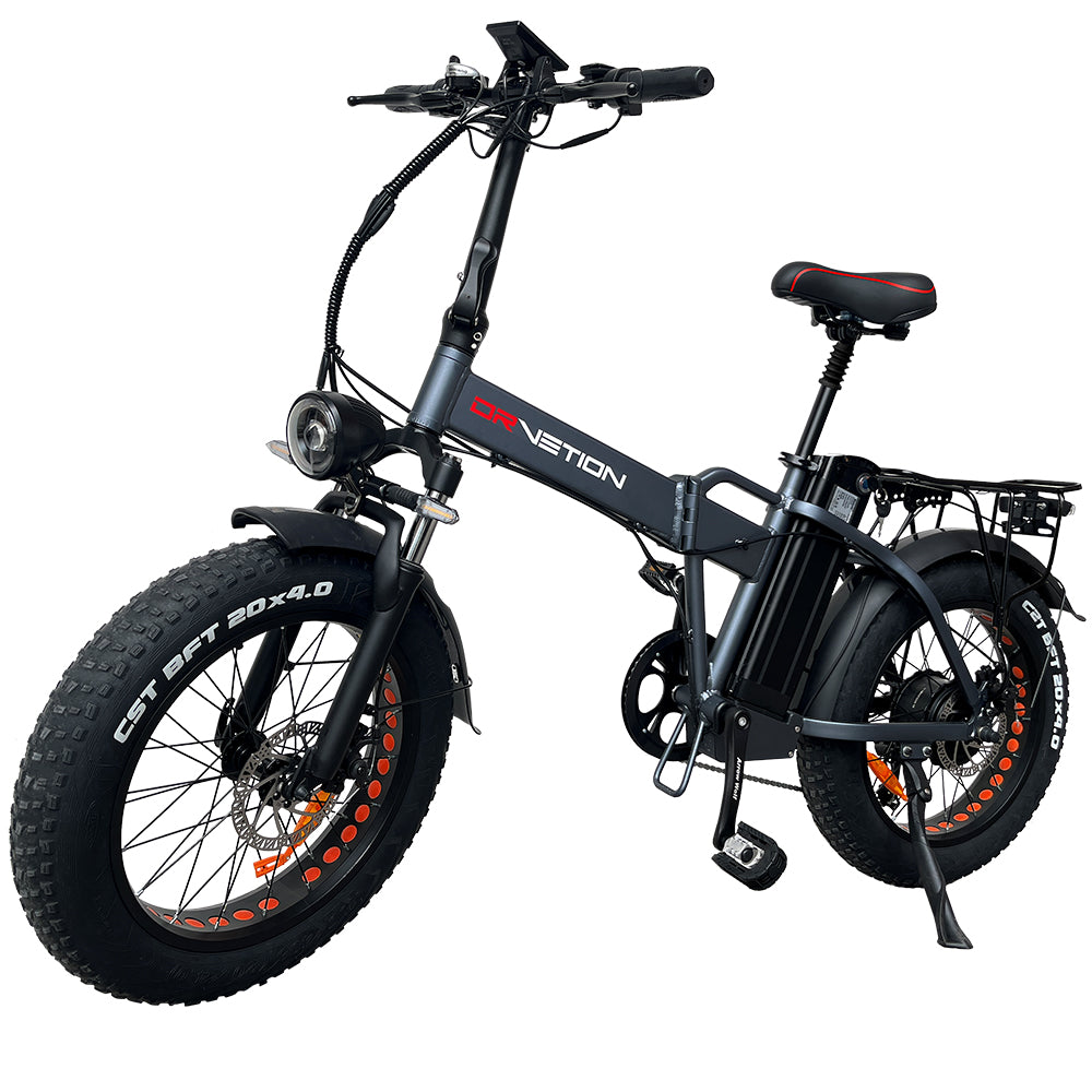 DRVETION AT20 20" Vélo électrique pliant 750W Moteur 48V 10Ah/15Ah/20Ah Batterie