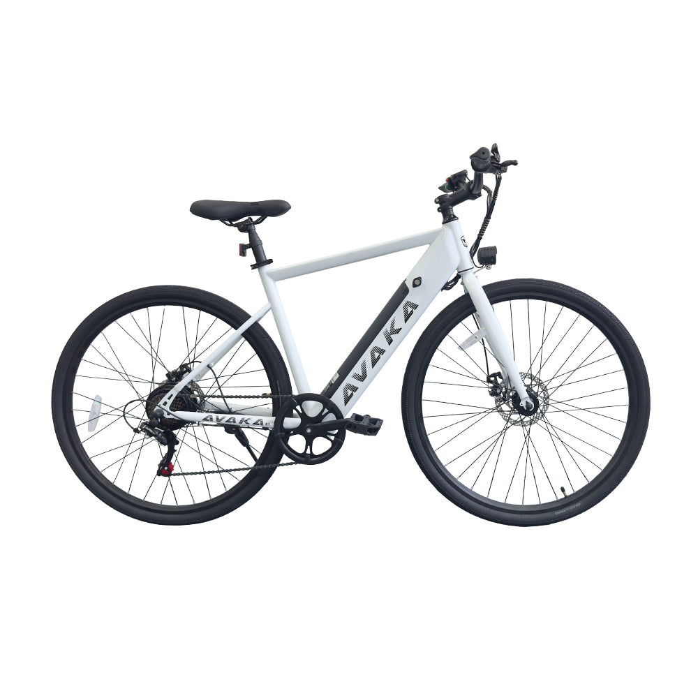 AVAKA R1 Vélo électrique urbain 27,5" avec moteur 250W et 36V 7,8Ah batterie