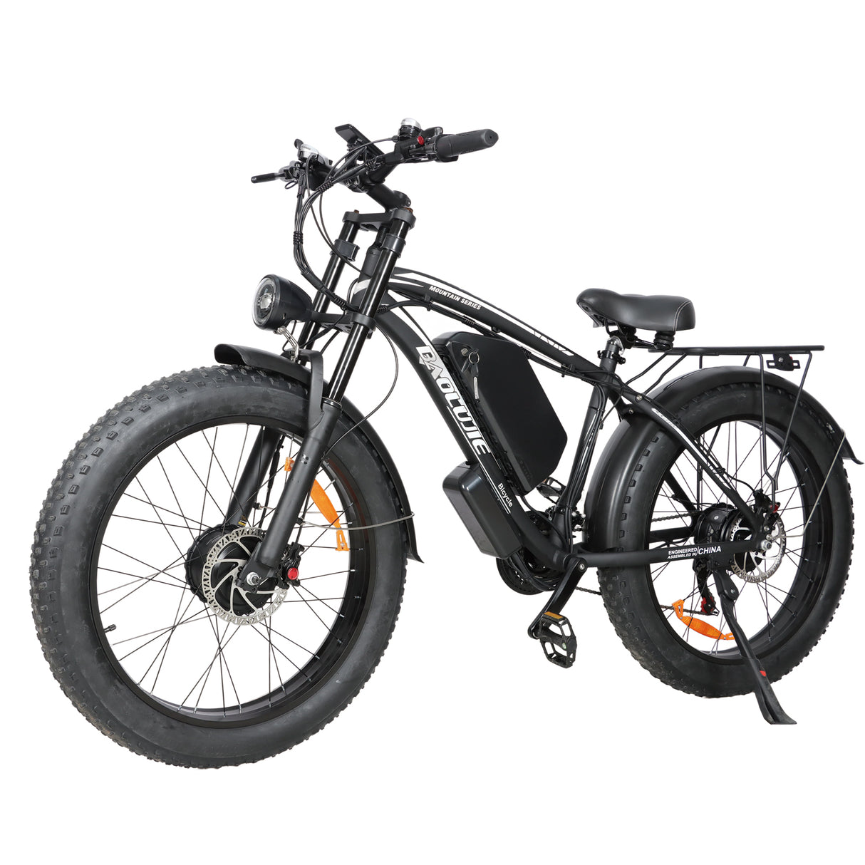 BAOLUJIE DP-2602 26" Vélo électrique à gros pneus 2000W Moteur 48V 23Ah Batterie