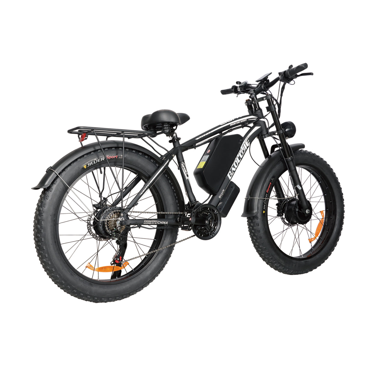 BAOLUJIE DP-2602 26" Vélo électrique à gros pneus 2000W Moteur 48V 23Ah Batterie