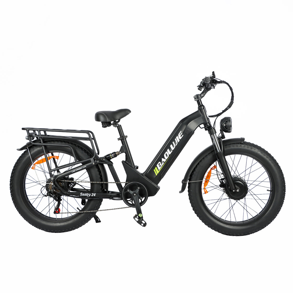 BAOLUJIE P7 2401 24" Vélo électrique à cadre ouvert 2000W Moteur 48V 20Ah Batterie