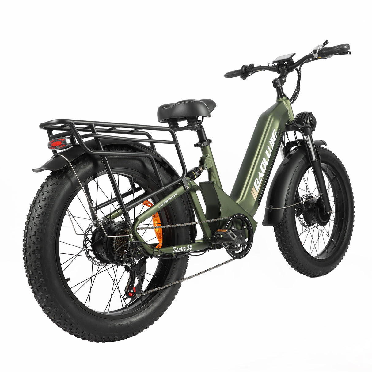 BAOLUJIE P7 2401 24" Vélo électrique à cadre ouvert 2000W Moteur 48V 20Ah Batterie