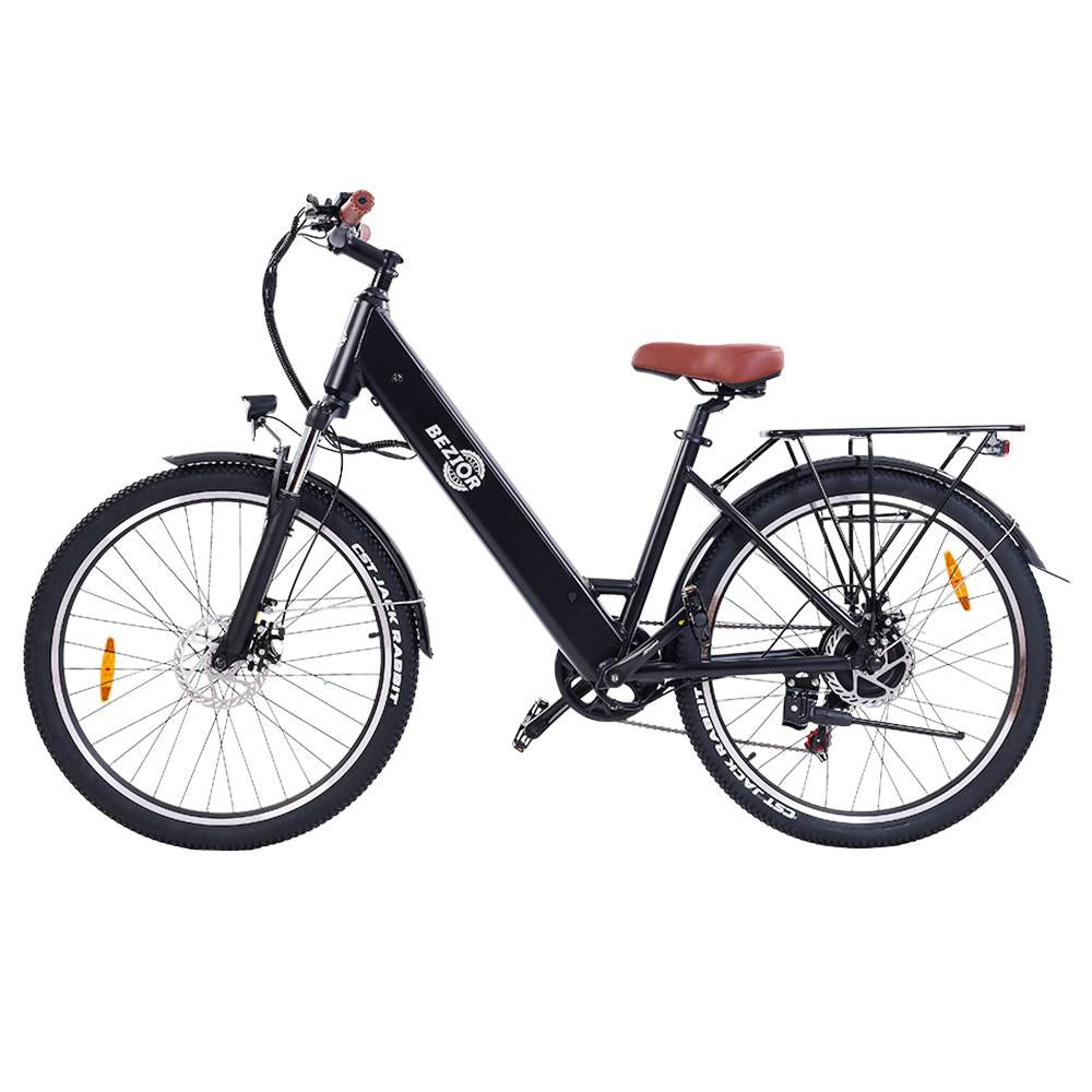 BEZIOR M3 26" Vélo de banlieue électrique pas à pas 500W Moteur 48V 10,4Ah Batterie