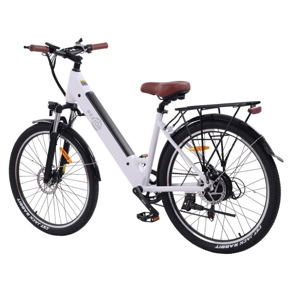 BEZIOR M3 26" Vélo de banlieue électrique pas à pas 500W Moteur 48V 10,4Ah Batterie