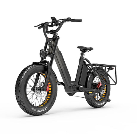 BEZIOR X500MAX 20" Vélo de montagne électrique gros pneu 750W Moteur 48V 37,5Ah Batterie