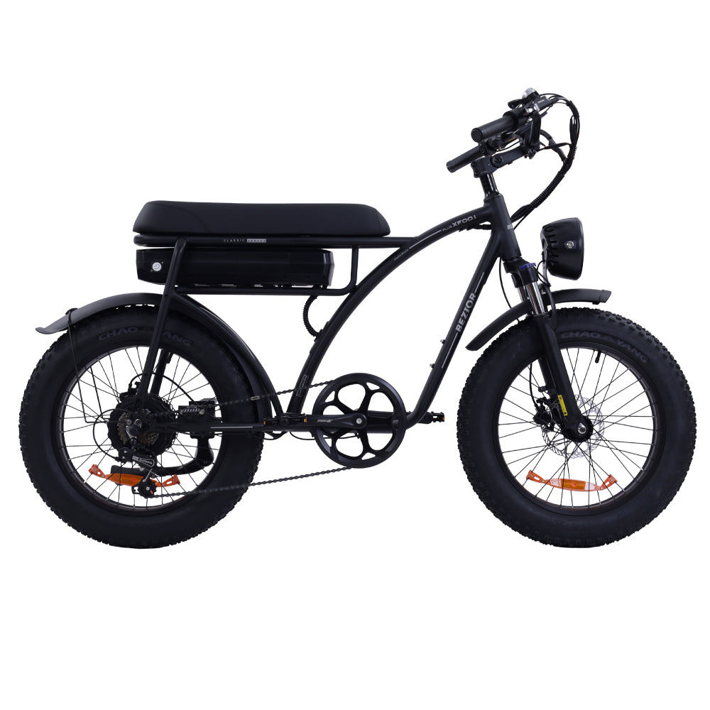 BEZIOR XF001 PLUS 20" Vélo électrique rétro à gros pneus 1000W Moteur 48V 17,5Ah Batterie