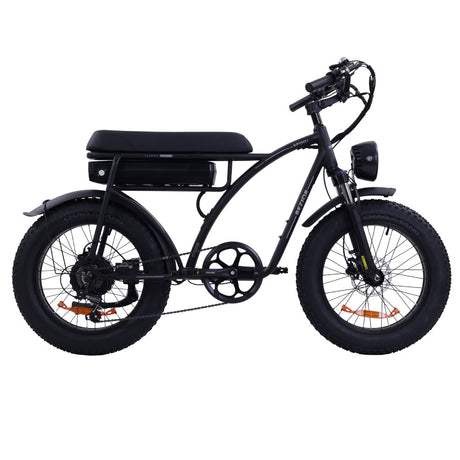 BEZIOR XF001 PLUS 20" Vélo électrique rétro à gros pneus 1000W Moteur 48V 17,5Ah Batterie