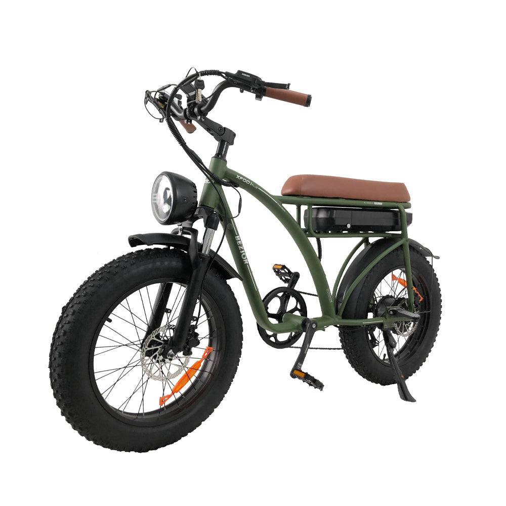 BEZIOR XF001 PLUS 20" Vélo électrique rétro à gros pneus 1000W Moteur 48V 17,5Ah Batterie