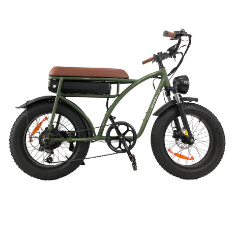 BEZIOR XF001 PLUS 20" Vélo électrique rétro à gros pneus 1000W Moteur 48V 17,5Ah Batterie