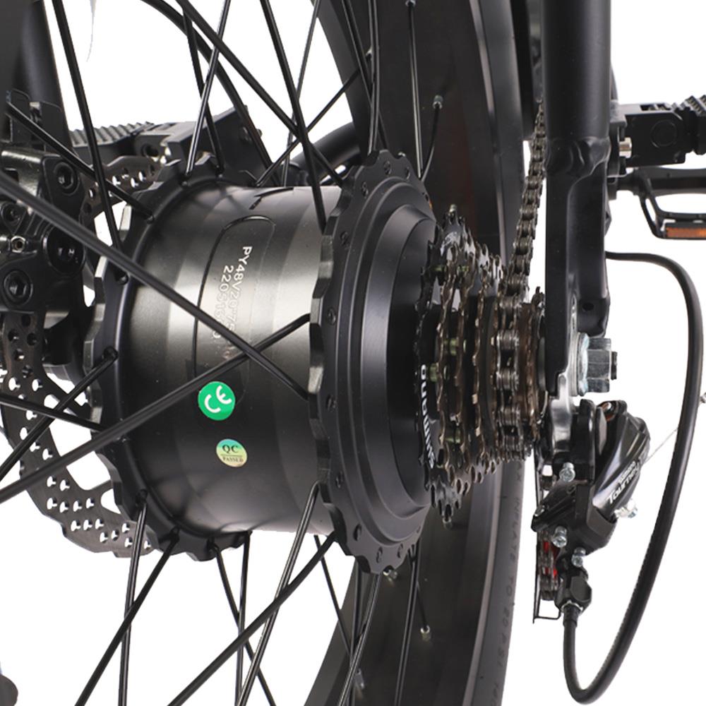 BEZIOR XF001 20" gros pneus rétro vélo tout-Terrain électrique 1000W Moteur 48V 12,5Ah Batterie