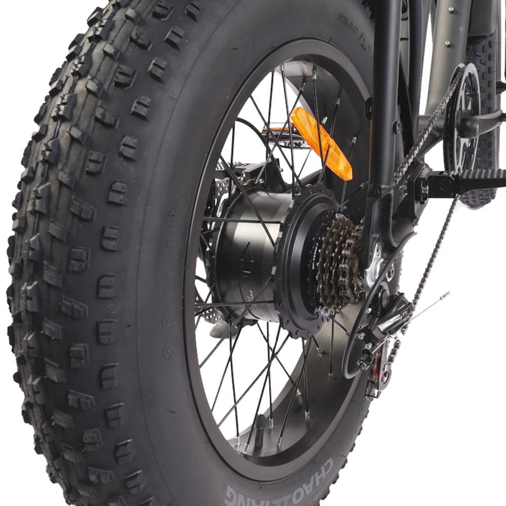 BEZIOR XF001 20" gros pneus rétro vélo tout-Terrain électrique 1000W Moteur 48V 12,5Ah Batterie