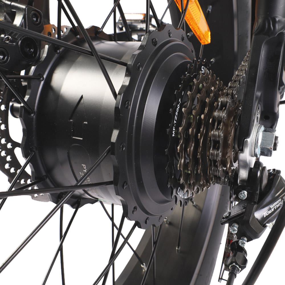 BEZIOR XF001 20" gros pneus rétro vélo tout-Terrain électrique 1000W Moteur 48V 12,5Ah Batterie