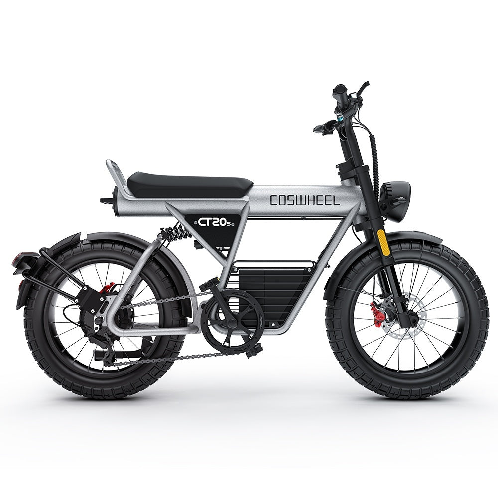 COSWHEEL CT20S 20" Motocyclette Électrique Tout Terrain 1500W Moteur 60V 27.5Ah Batterie