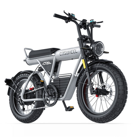 COSWHEEL CT20S 20" Motocyclette Électrique Tout Terrain 1500W Moteur 60V 27.5Ah Batterie