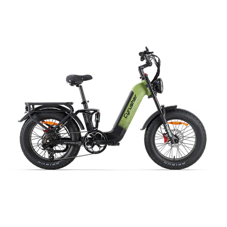 CYRUSHER KOMMODA 3.0 20" Vélo cargo électrique moteur 250W 48V 20Ah Batterie