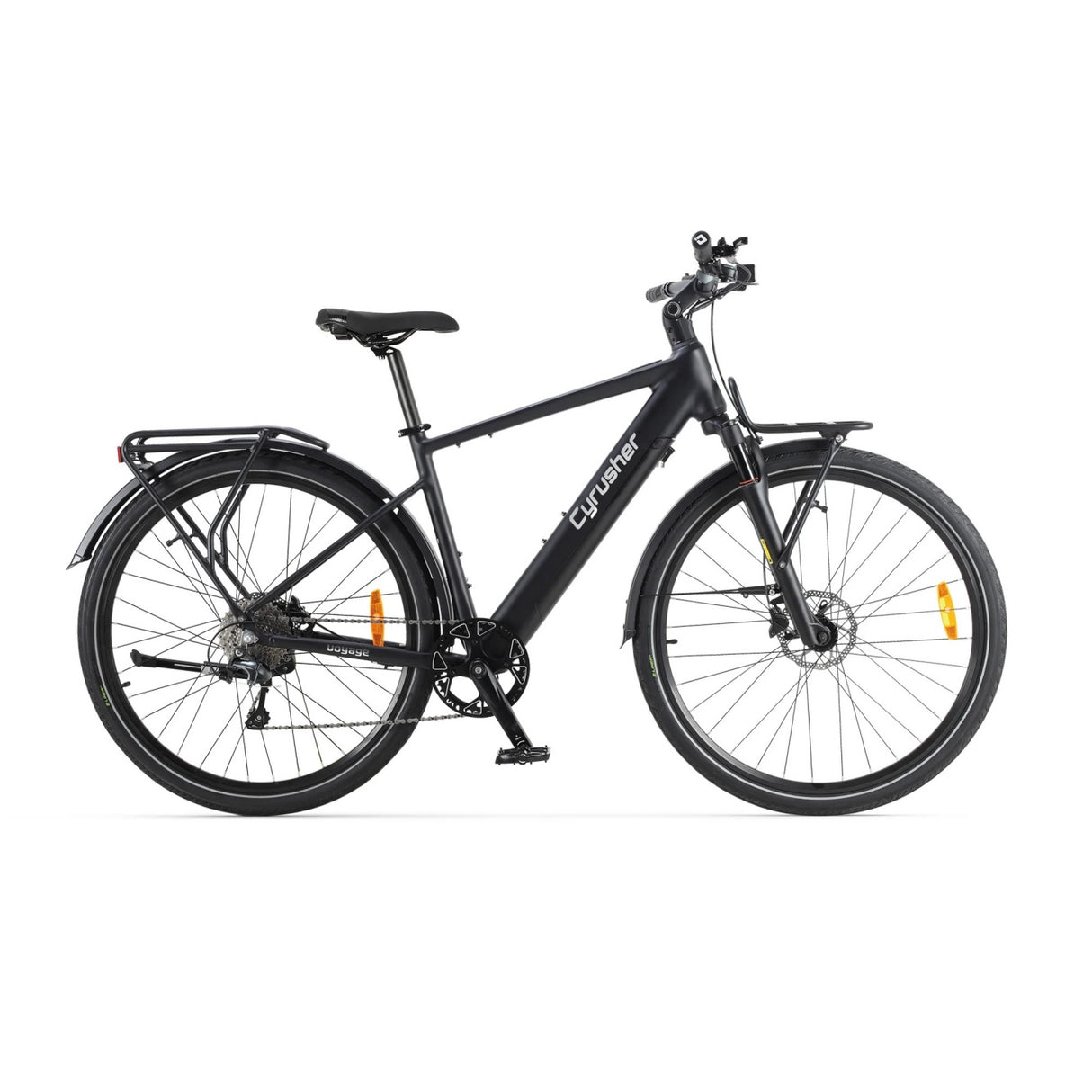 CYRUSHER 700C Voyage Vélo Électrique moteur 250W 36V 14Ah Batterie