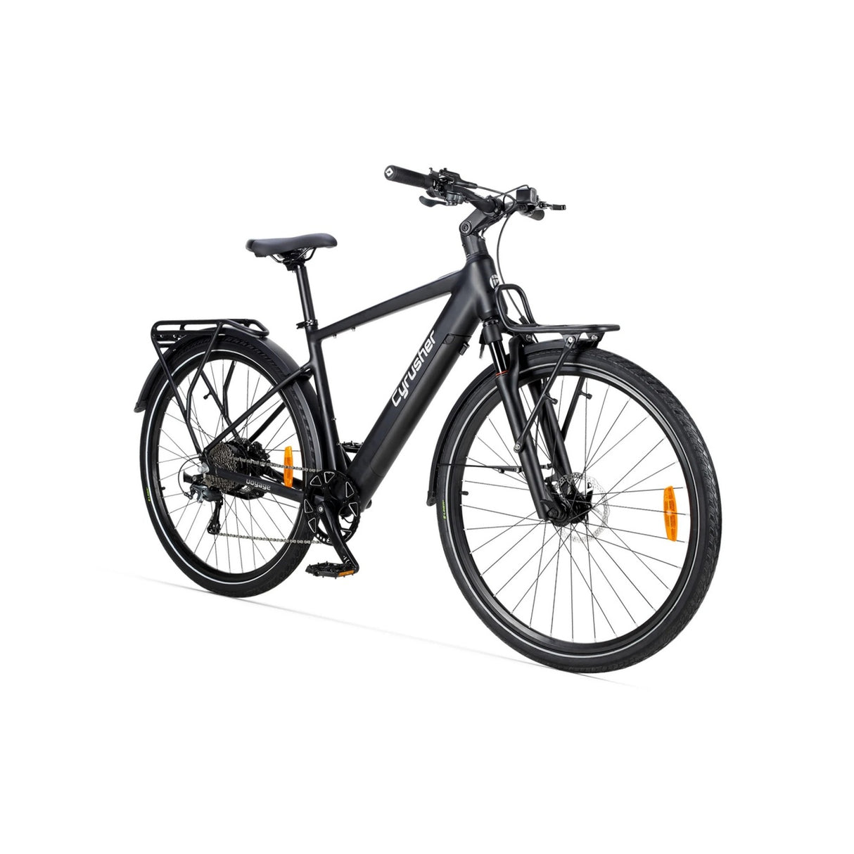 CYRUSHER 700C Voyage Vélo Électrique moteur 250W 36V 14Ah Batterie