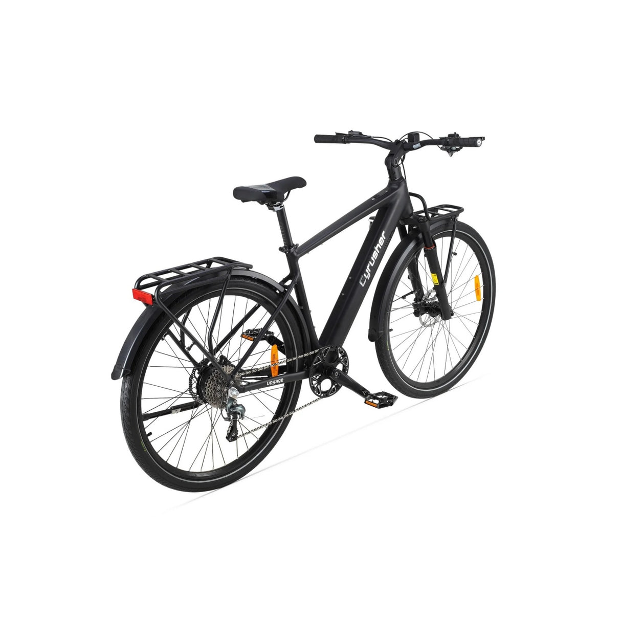 CYRUSHER 700C Voyage Vélo Électrique moteur 250W 36V 14Ah Batterie