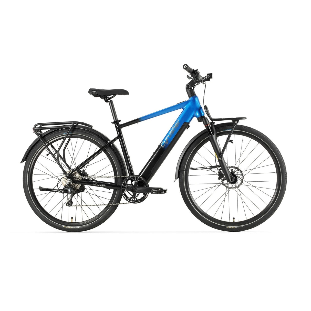 CYRUSHER 700C Voyage Vélo Électrique moteur 250W 36V 14Ah Batterie