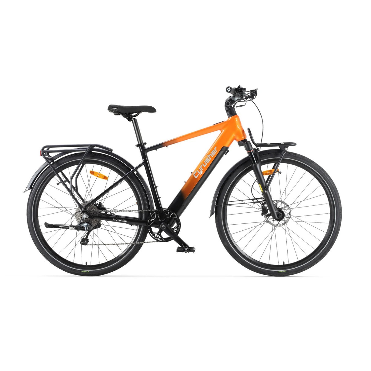 CYRUSHER 700C Voyage Vélo Électrique moteur 250W 36V 14Ah Batterie