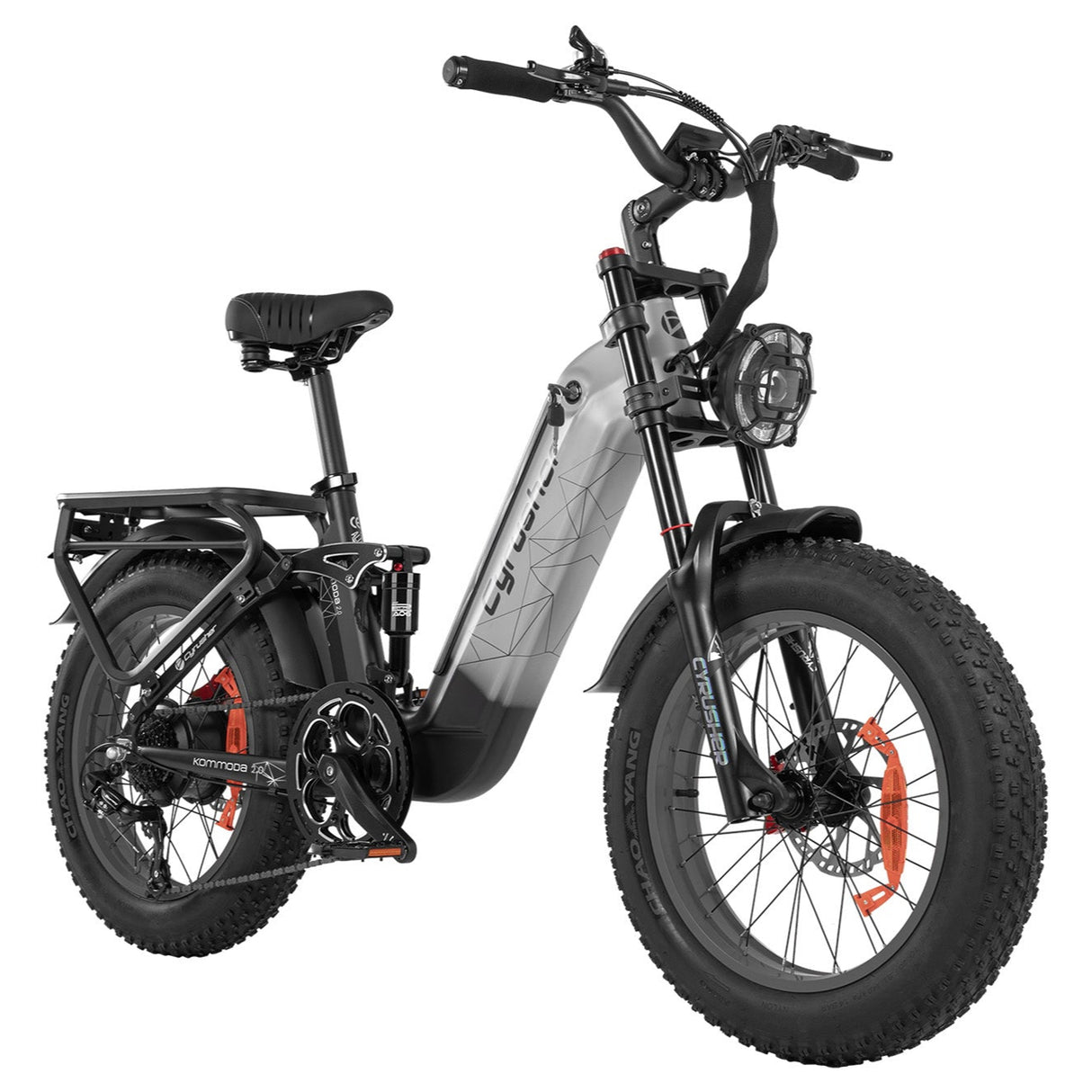 CYRUSHER Kommoda 2.0 20" vélo électrique à enjambement pneus fat moteur 250W 48V 20Ah Batterie