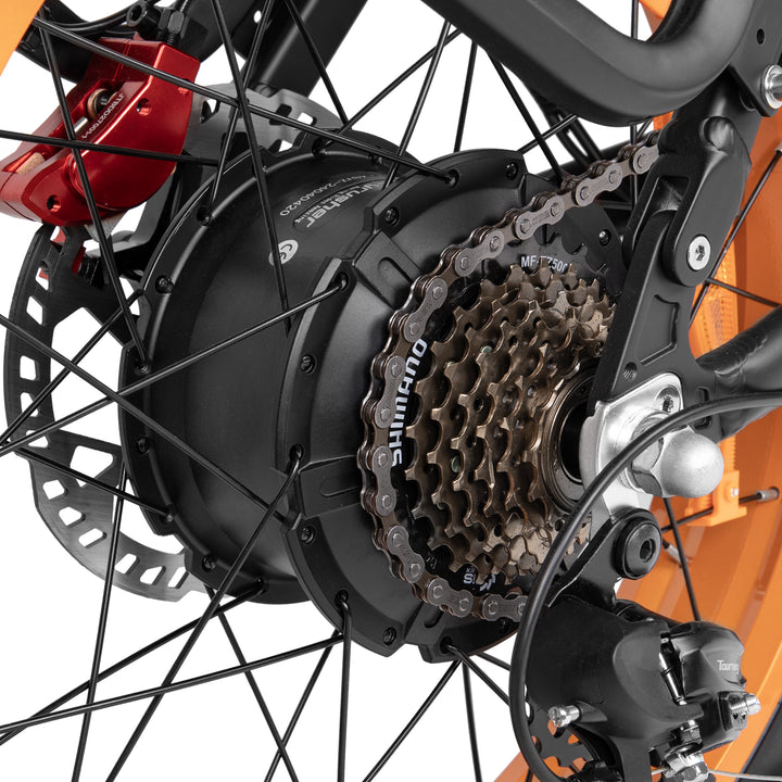 CYRUSHER Kommoda 2.0 20" vélo électrique à enjambement pneus fat moteur 250W 48V 20Ah Batterie