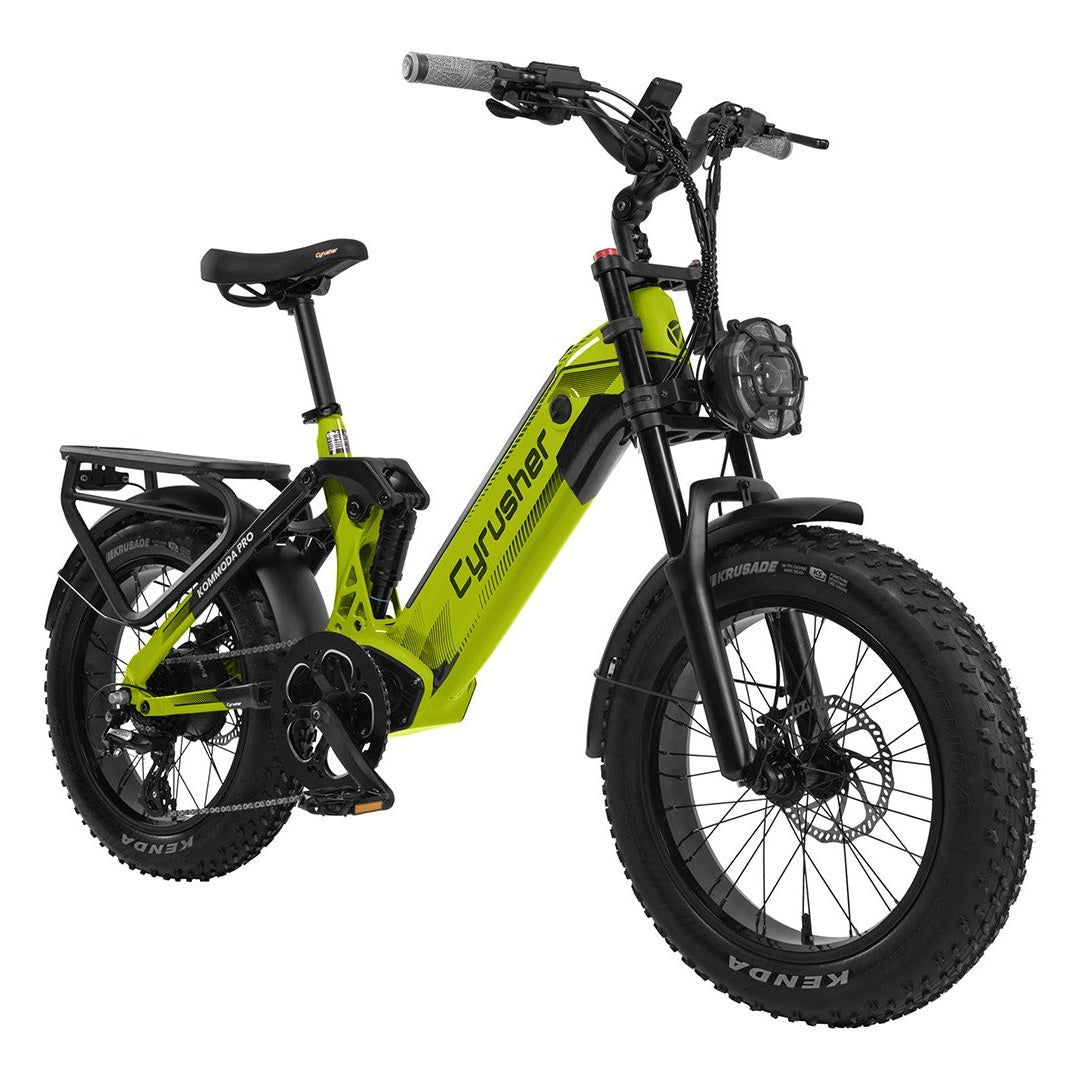 CYRUSHER Kommoda Pro 20'' vélo électrique pneus fat moteur 250W 52V 20Ah Batterie
