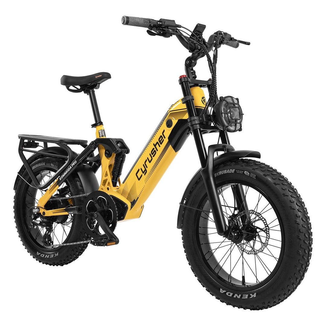 CYRUSHER Kommoda Pro 20'' vélo électrique pneus fat moteur 250W 52V 20Ah Batterie