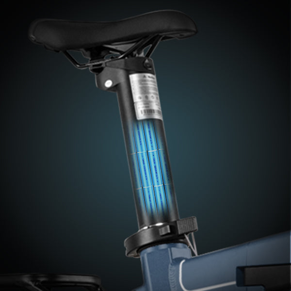 Cyrusher Sonder 20" Vélo électrique pliable pneus larges suspension moteur 250W 48V 10Ah Batterie