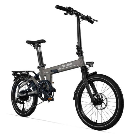 Cyrusher Sonder 20" Vélo électrique pliable pneus larges suspension moteur 250W 48V 10Ah Batterie