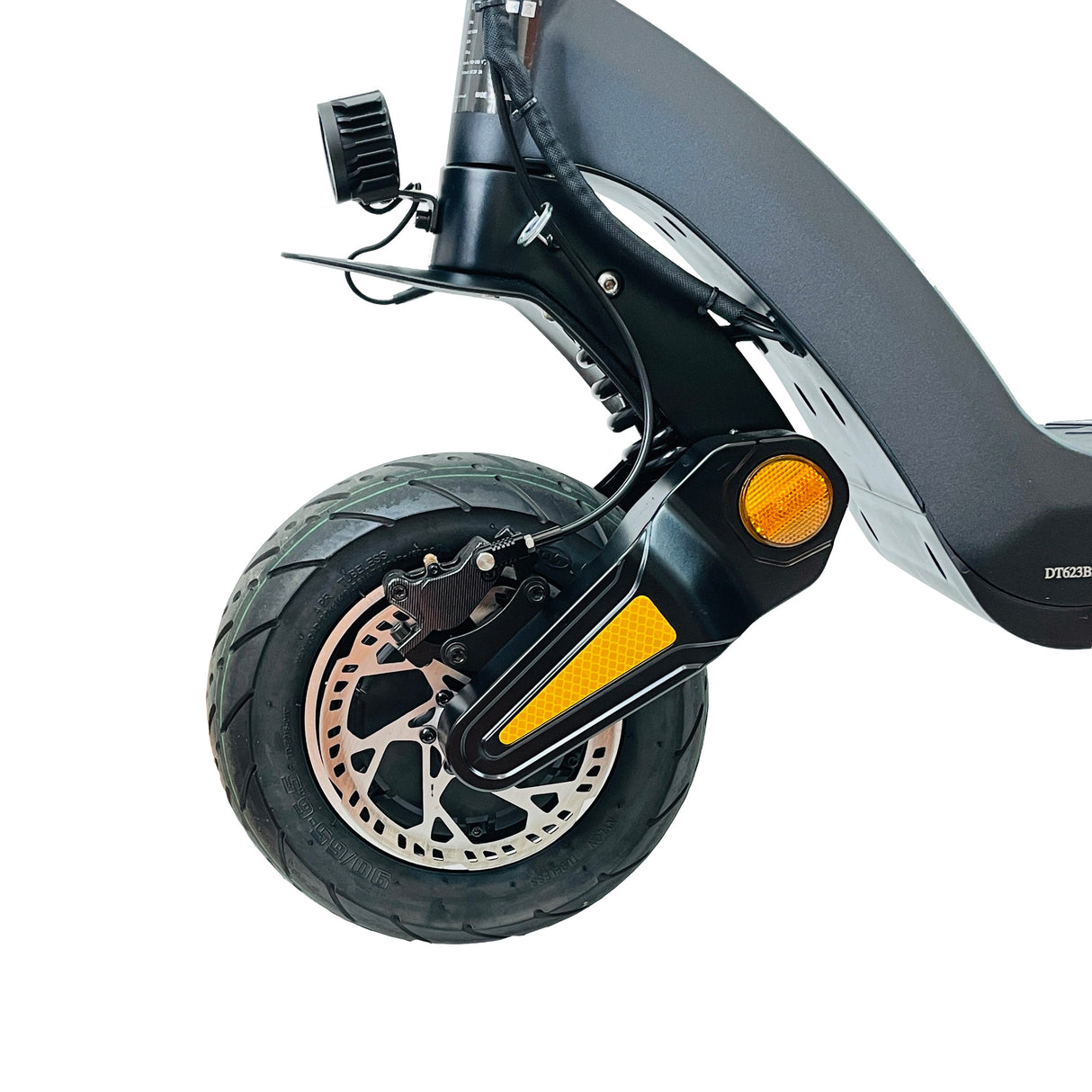 Patinete eléctrico plegable DRIVETRON DT06 de 11 pulgadas, motor de 1200 W, batería de 60 V y 18,2 Ah