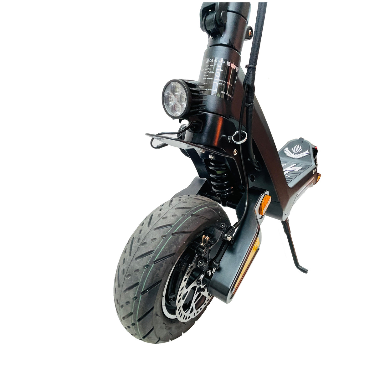 Patinete eléctrico plegable DRIVETRON DT06 de 11 pulgadas, motor de 1200 W, batería de 60 V y 18,2 Ah