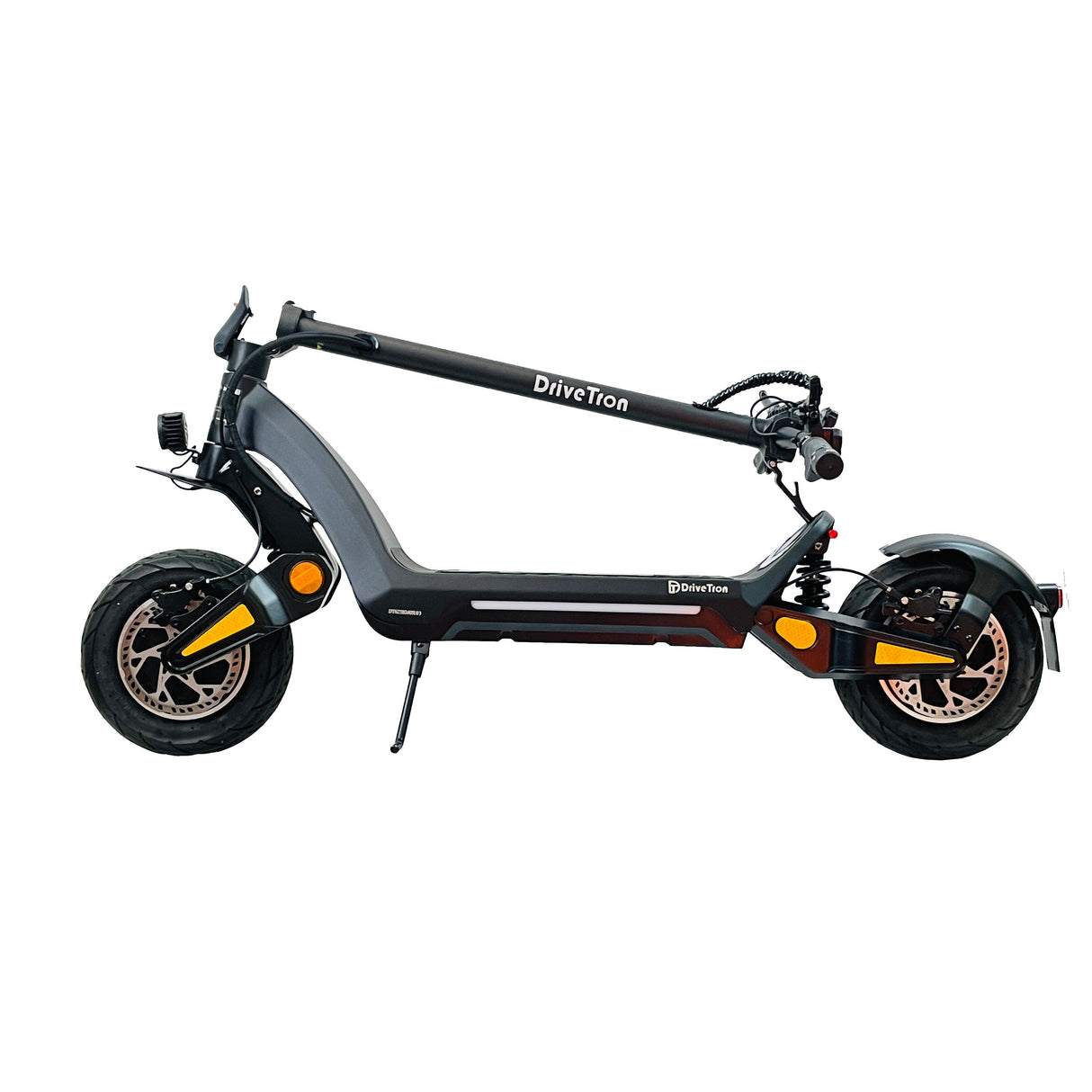 Patinete eléctrico plegable DRIVETRON DT06 de 11 pulgadas, motor de 1200 W, batería de 60 V y 18,2 Ah