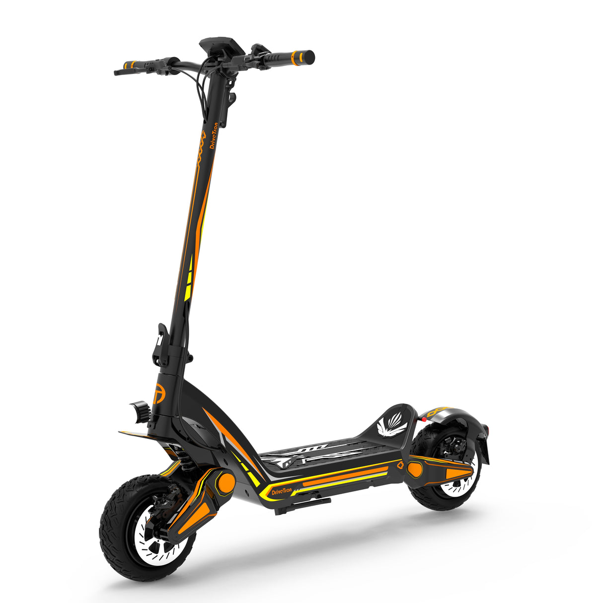DRIVETRON DT06 Autocollants pour scooters (Orange+Jaune)