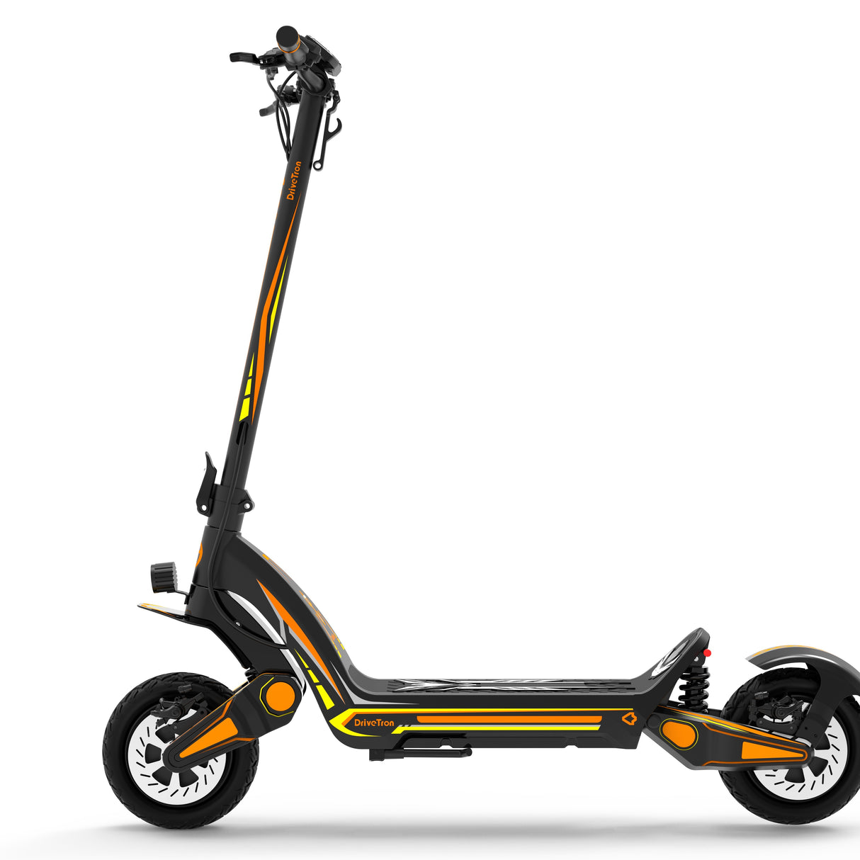 DRIVETRON DT06 Autocollants pour scooters (Orange+Jaune)