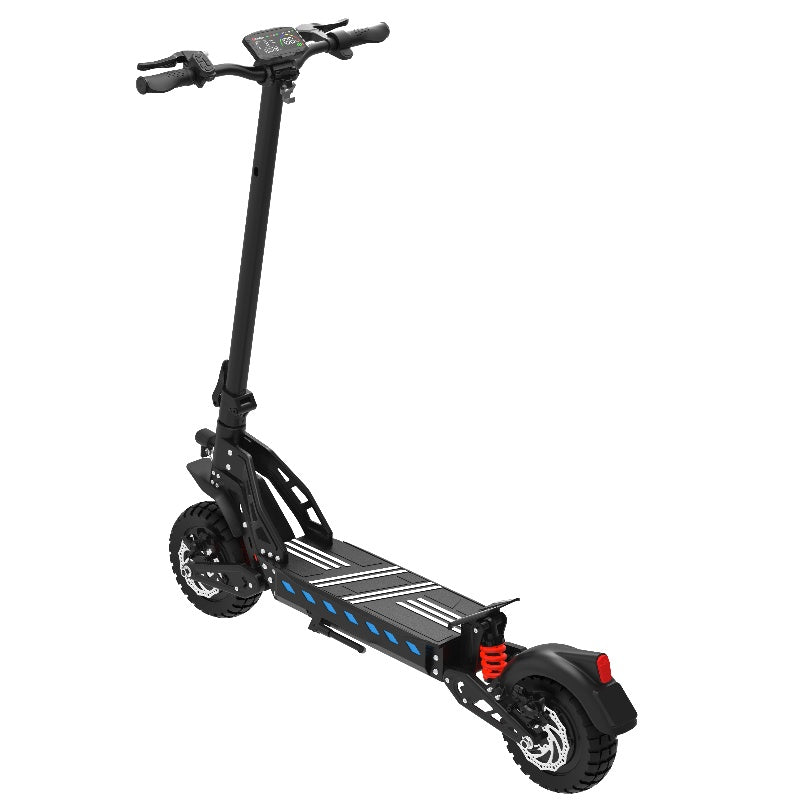 DRIVETRON DT10 trottinette électrique pliante 10 pouces moteur 1000W 48V 15.6Ah batterie (Version Clignotants)