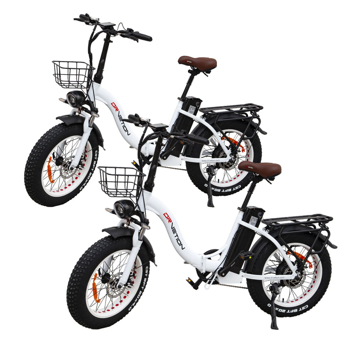 DRVETION CT20 Vélo électrique à enjambement bas Combo(Frein à disque)