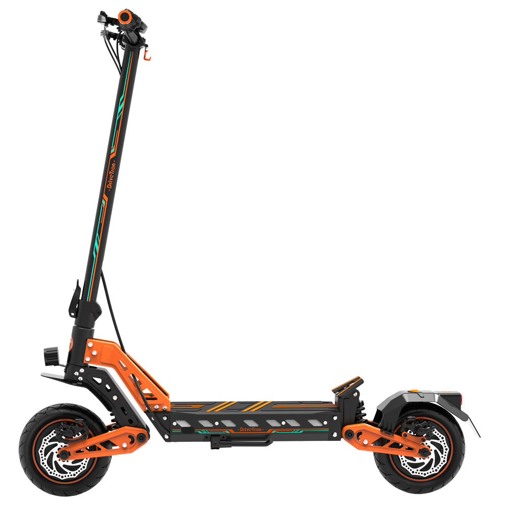 DRIVETRON DT10 10" Trottinette Électrique Tout-Terrain Moteur Double 1000W*2 48V 20.8Ah Batterie