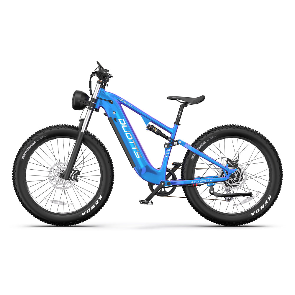 DUOTTS E26 VTT Électrique 26" Moteur 750W Puissant Autonomie Longue 48V 20Ah Batterie